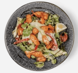 Food-Šalát s grilovaným lososom