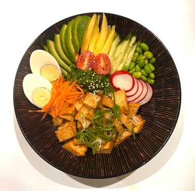 Food-Poké Tofu grill