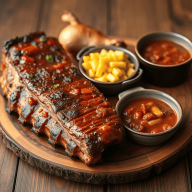 Food-Pečené bravčové rebierka
