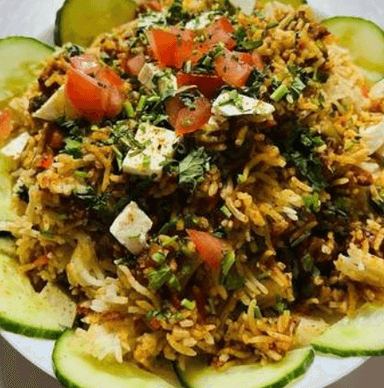 Food-Veg biryani