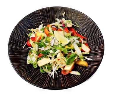 Food-Čerstvý šalát mix s tofu