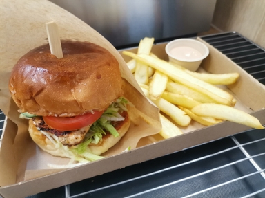 Food-Klasik burger Menu