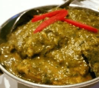 Food-Alu Palak