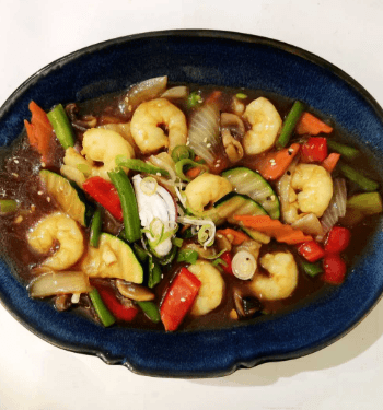 Food-Krevety s Teriyaki omáčkou XXL