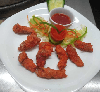 Food-Tandoori prawn
