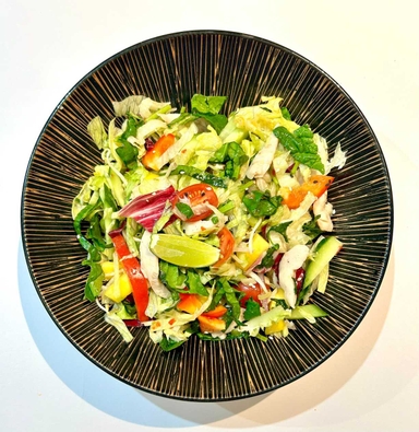 Food-Čerstvý Šalát mix s kuracím mäsom