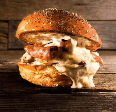 Food-Baconbutter Burger