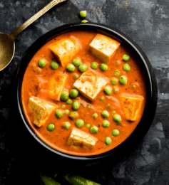 Food-Mutter paneer