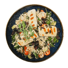 Food-Šalát s grilovaným halloumi 420g