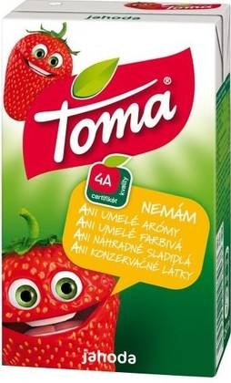 Food-0,25l Toma juice jahoda