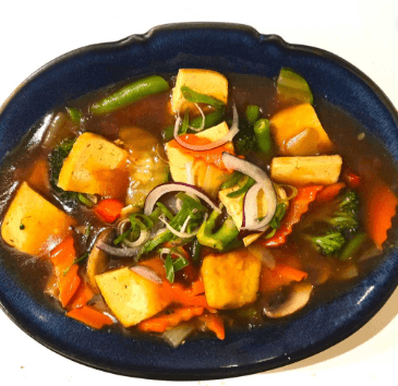 Food-Tofu s Teriyaki omáčkou XXL