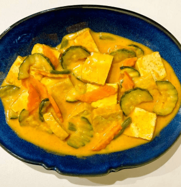 Food-Tofu s kokosovou Red Curry omáčkou XXL /ODPORÚČAME/