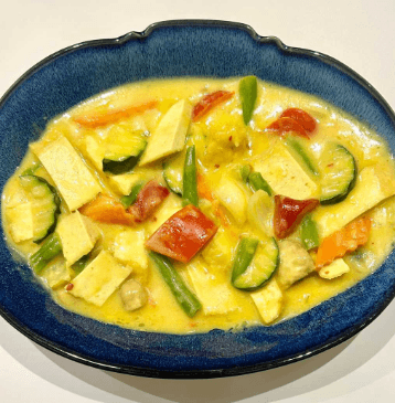 Food-Tofu na kokosovom kari XXL