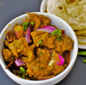 Food-Mutton dopyaza