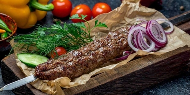 Food-Double kebap mäso