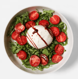 Food-Buratta šalát