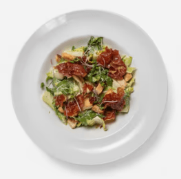 Food-Caesar šalát s grilovaným kuracím mäsom