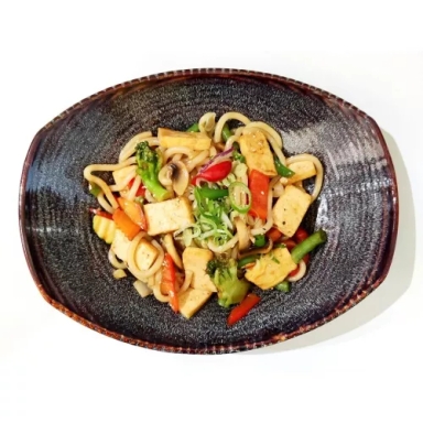 Food-Vegetariánsky Udon s Teriyaki omáčkou