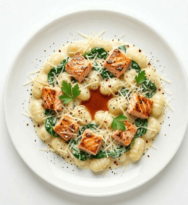 Food-Krémové Hubové Gnochi