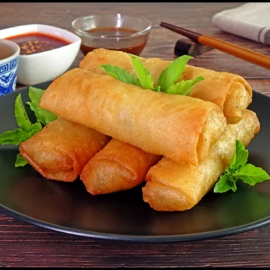 Food-Vyprážané jarné rolky vegetariánske (15ks)