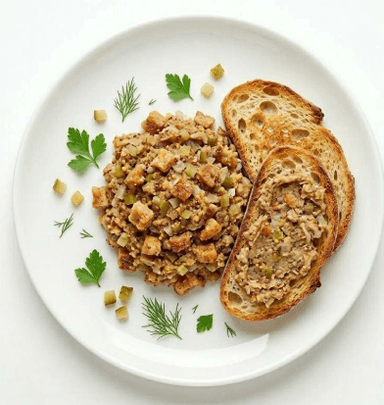 Food-Domáca škvarková pomazánka