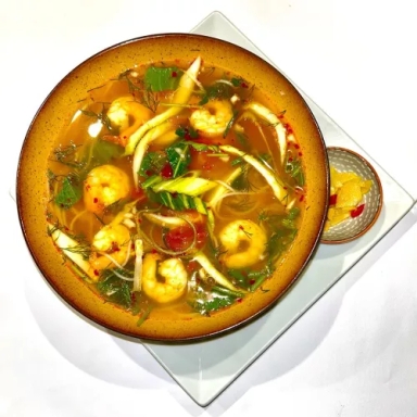 Food-Canh Tom - krevetová polievka L