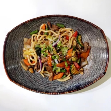 Food-DUCK Udon s Teriyaki omáčkou